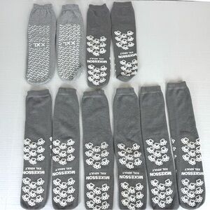 McKesson  Terries Slipper Socks Unisex 5 Pair